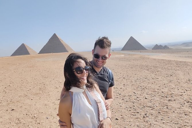 Full day tour to Giza pyramids, Sphinx, Memphis and Saqqara - The guide and driver make it: Nour, Amir, George, and what their style adds