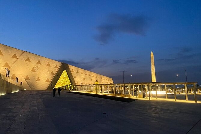 Full-Day Tour to the New Grand Egyptian Museum and Giza Pyramids - Giza pyramids: Cheops, Chephren, Mykerinos, plus the Valley Temple