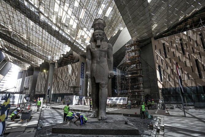 Full-Day Tour to the New Grand Egyptian Museum and Giza Pyramids - Great Sphinx time: what to notice in one focused hour