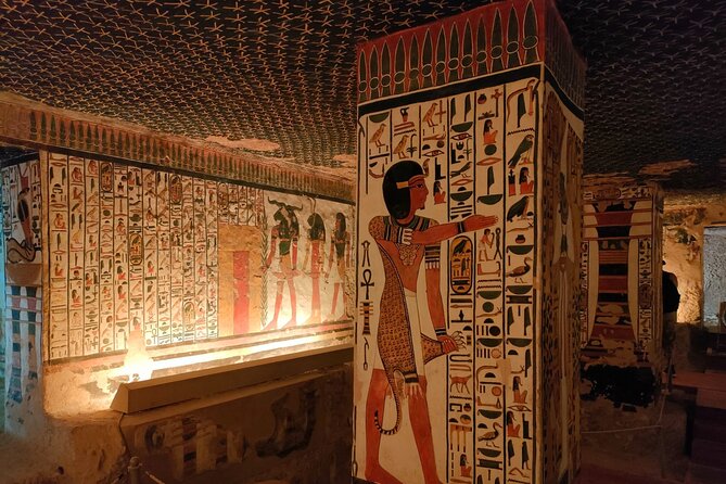 Full Day West bank Private Tour:Valley of kings and Queens & more - Colossi of Memnon: two statues, a lot of gravity