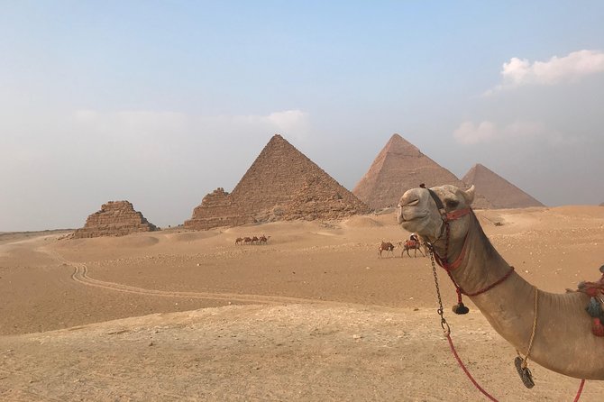 Full Pyramids tour to Giza, Sakkara and Memphis - The Giza panorama stop and optional camel ride