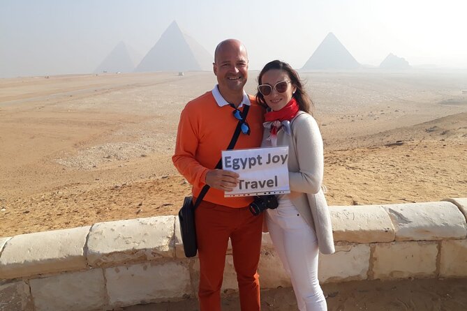 Giza Great Pyramids & National Museum of Egypt Full Day Trip - From 8:00am Cairo pickup to your first sight of the Great Pyramid