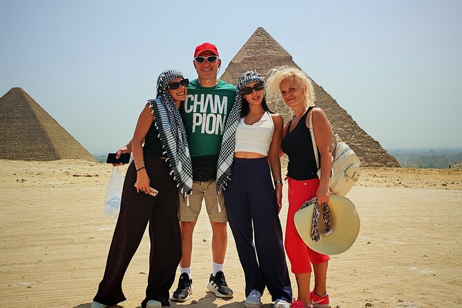 Giza pyramids all inclusive lunch, fees,camel&inside 3rd pyramid - Skip-the-Line and a Private Group: Less Waiting, More Seeing