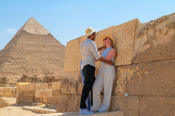Giza Pyramids and Sphinx with Camel ride & Mummification Temple - Khafre’s Pyramid: shorter stop, big context