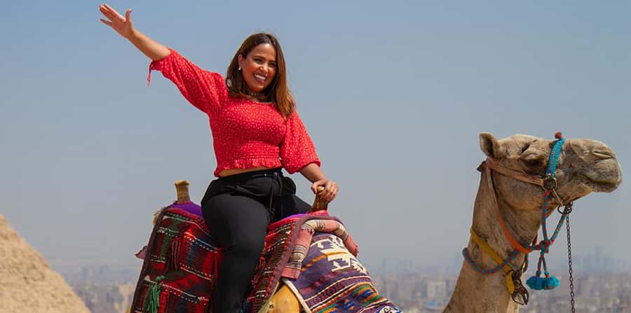 Giza: Pyramids at Sunset Guided Camel Tour - Key Highlights at a Glance