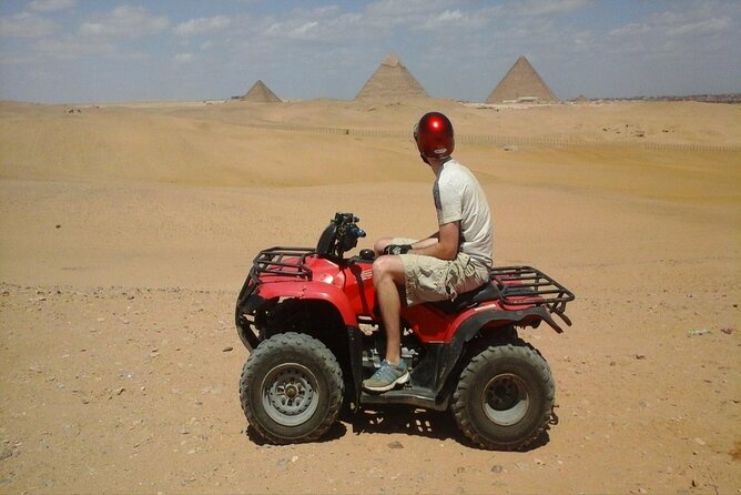 Giza Pyramids private tour, ATV bike, Lunch, Camel ride, shopping - Lunch and Small Comforts That Keep the Day Running