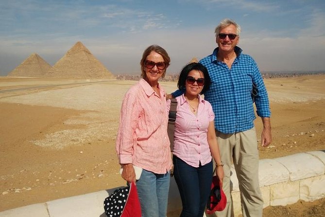 Giza Pyramids Sakkara Dahshur & Memphis - Pickup, air-conditioned transport, and the real comfort wins