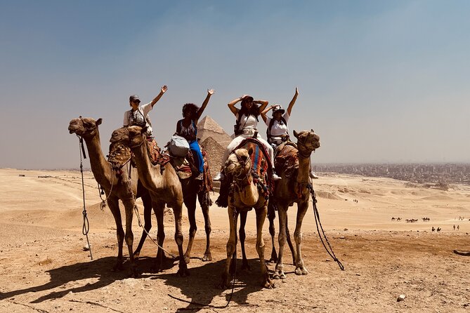 Giza Pyramids Sakkara Memphis Full Day Tour - Giza Pyramids at 8:00 AM: Timing, Angles, and Sphinx Views