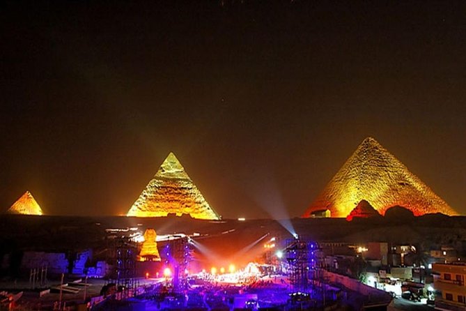 Giza Pyramids Sound & Light Show At Night - Hotel pickup in an air-conditioned minivan (and what that means for your evening)