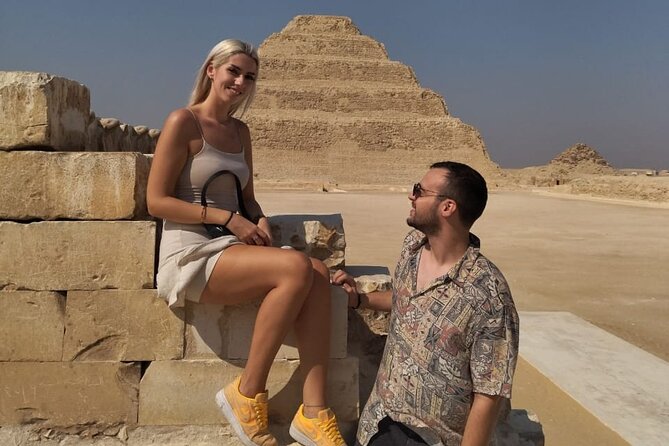 Giza Pyramids, Sphinx, Memphis, Saqqara, with private tour guide - Memphis and Mit Rahina Museum: Ramses II in stone, not theory