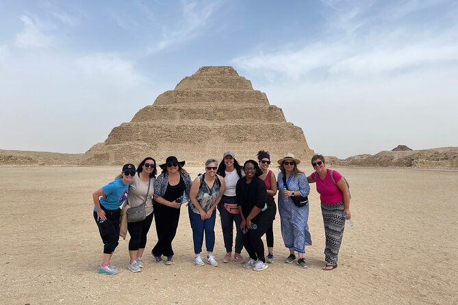 Giza pyramids, sphinx , panorama pyramids & shopping tour - Saqqara Step Pyramid and Memphis: Why These Stops Matter