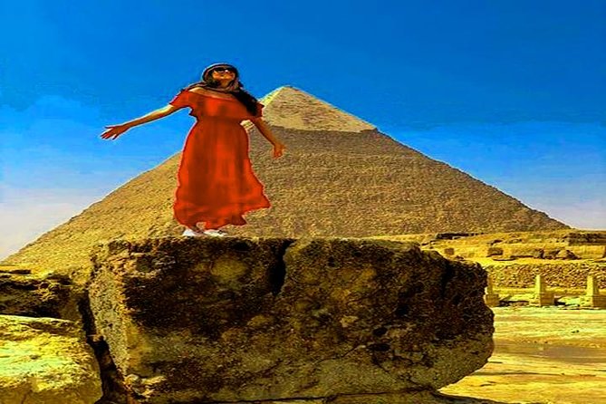 Giza pyramids,Sphinx Sakkara,Dahshuh,Memphis,Camel - Giza Pyramids and Sphinx, plus the Camel Ride Loop