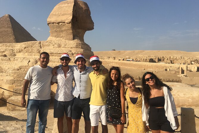 Giza Pyramids, Sphinx, Sakkara Pyramid with Camel ride & Shopping - The Great Sphinx: why the story matters more than the pose