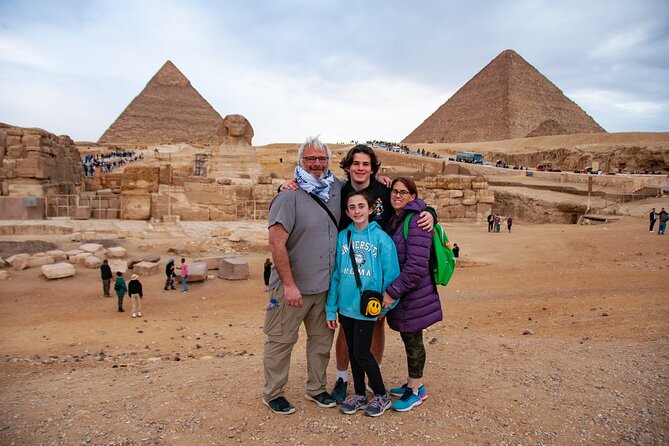 Giza Pyramids, Sphinx, Saqqara, and Memphis Private Day Tour - Giza Pyramids and the Sphinx area, explained without killing the magic
