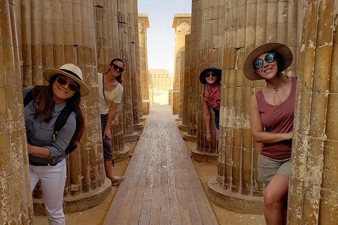 Giza Pyramids - Sphinx & Saqqara & Memphis - How this private Giza, Saqqara, and Memphis route saves you real time