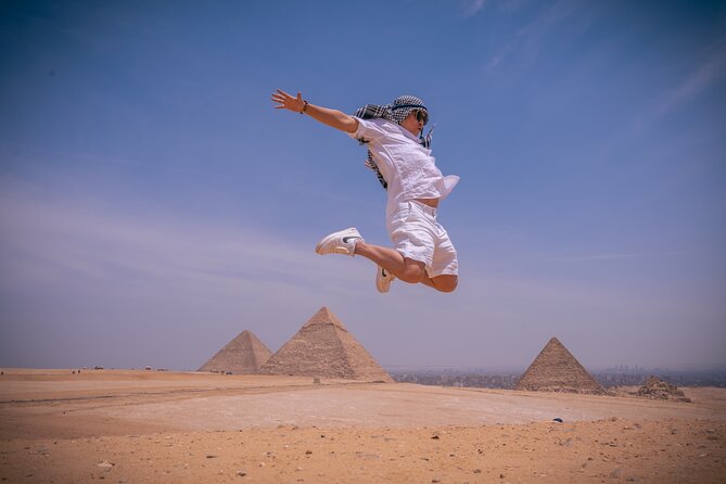 Giza pyramids with professional photography - Valley Temple and the Camel Ride: Two Different Photo Styles