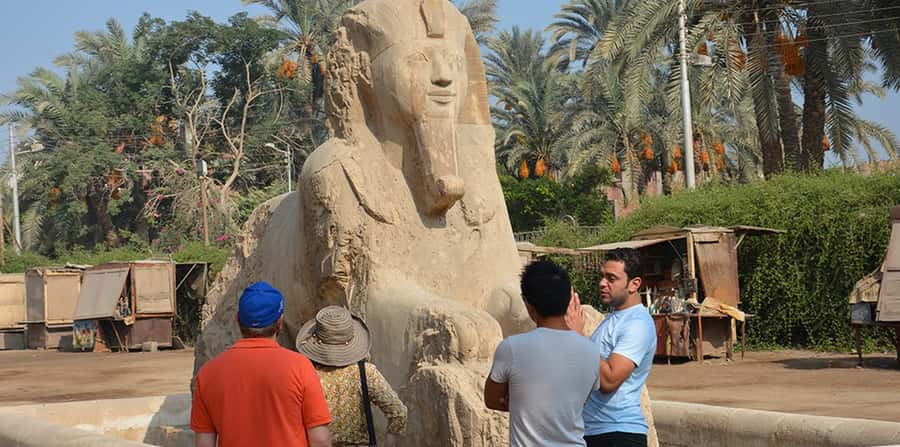 Giza: Sakkara, Memphis & Dahshur (Pyramid & Felucca Options) - Memphis: the first capital vibe behind the pyramids