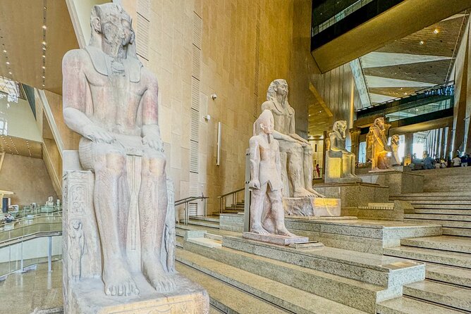 Grand Egyptian Museum and Pyramids of Giza Private Tour - Stop 2: Khafre’s Pyramid, including a closer look at the chambers option
