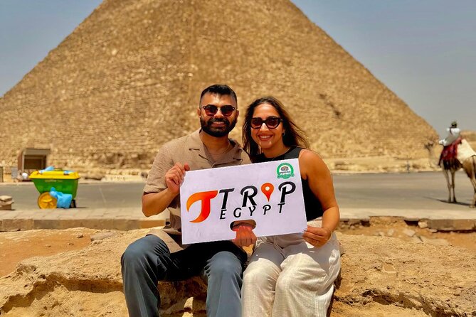 Great Giza Pyramids, Sphinx , saqqara step Pyramid , Memphis city - Giza Plateau: Great Pyramid, Sphinx, and Valley Temple in One Run