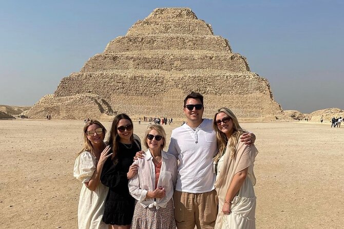 Great Giza Pyramids, Sphinx , saqqara step Pyramid , Memphis city - Memphis and Sakkara: Ramses II, the Alabaster Sphinx, and Artifacts