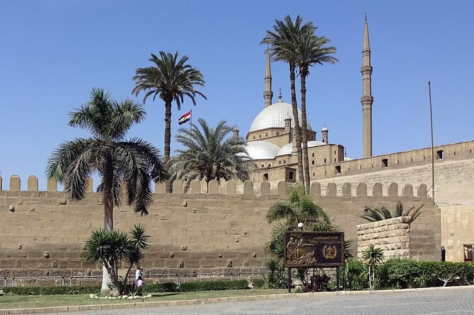 Guided Tour to Giza Pyramids, Museum, Citadel and Khan El Khalili - Cairo Citadel and Mosque of Muhammad Ali: Fort Views and Real Architecture