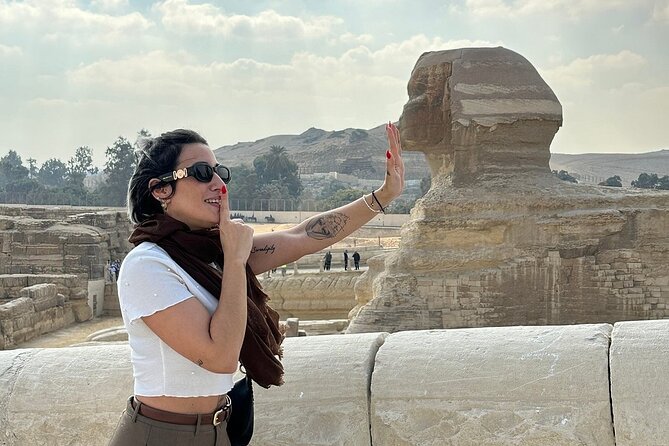 Guided Tour to Giza Pyramids ,Sphinx, Camel & inside the pyramids - Panoramic views and the desert camel ride that actually feels worth it