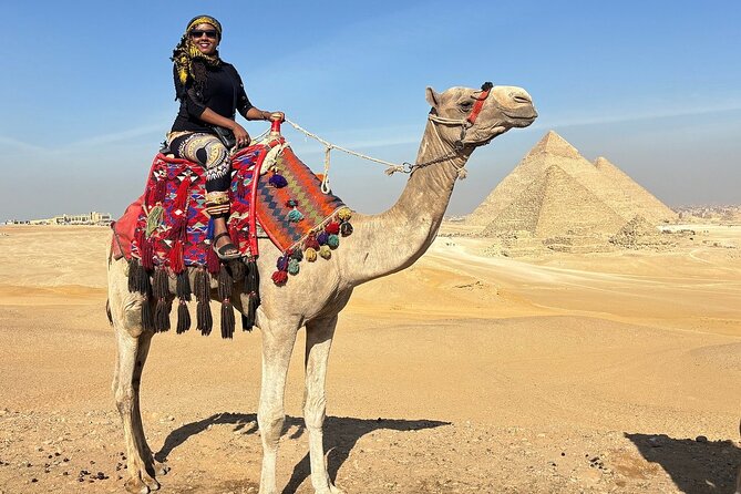 Guided Tour to Giza Pyramids ,Sphinx, Camel & inside the pyramids - Great Sphinx: a guided stop with stories that connect the monument