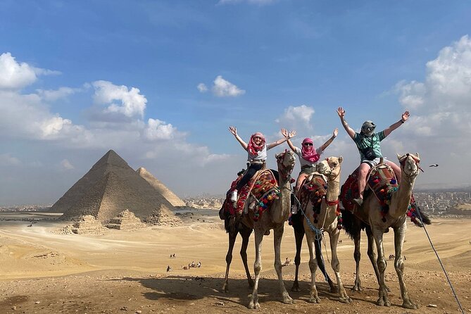 Guided Tour to Giza Pyramids ,Sphinx, Camel & inside the pyramids - Driver and guide quality: why names like Moustafa, Khaled, and Mohamed Mohey show up