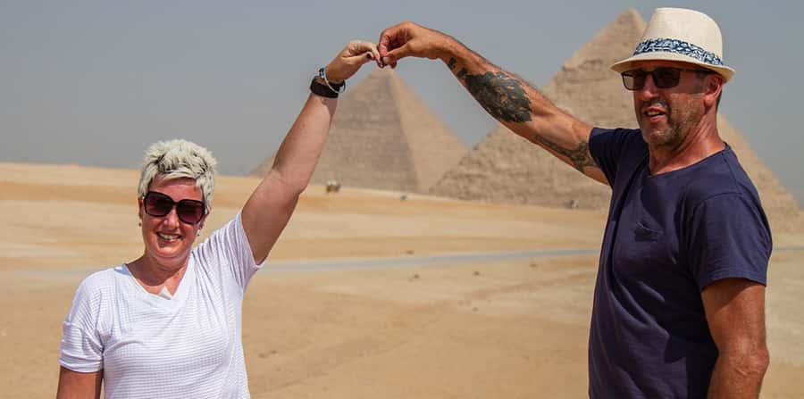 Half-Day Cairo Sightseeing Tour to Pyramids of Giza & Sphinx - Hotel pickup and AC transport, the part that makes mornings easier