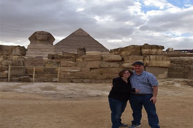 Half day Guided tour to Giza pyramids Sphinx with 1 Hour Camel ride - Menkaure’s Pyramid: smaller by size, useful for breaking the “three pyramids only” mindset