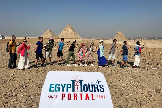 Half-Day to the Major-League Giza Pyramids & the Sphinx - Stop 1: Pyramids of Giza Complex, Start at Ground Level