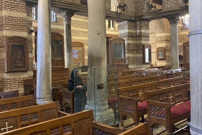 Half-day Tour in Churches of Cairo - The Cave Church of Saint Simon in Mokattam Hills: caves, engravings, and big halls