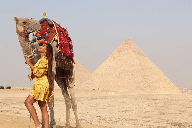 Half day tour in Giza pyramids , sphinx , panorama - Mortuary Temple of Chephren, and the mummification talk