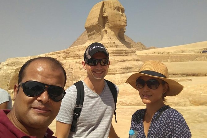 Half Day Tour To Giza Pyramids & Sphinx From Cairo Airport - The Sphinx stop: 30 minutes that can feel too short