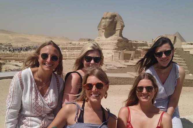 Half Day Tour To Giza Pyramids & Sphinx From Cairo Airport - Menkaure’s Pyramid: the smaller one with a complete complex