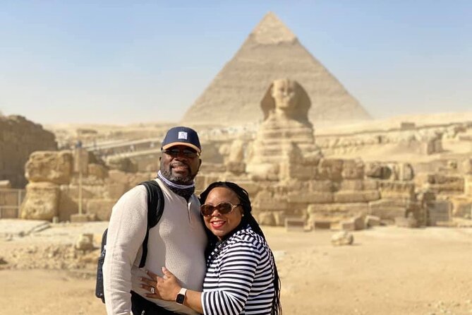 Half Day Tour To Giza Pyramids & The Great Sphinx With Camel Ride - Panoramic Photo Viewpoint Before the Camel Ride