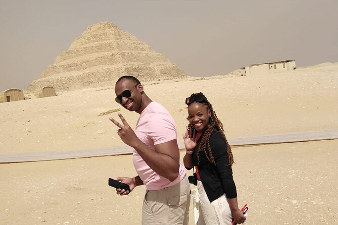 Half Day Tour To Memphis ,Sakkara & Dahshur Pyramids with lunch - Memphis Open-Air Museum: Ramses II and the Alabaster Sphinx