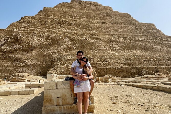 Half Day tour to pyramids of Giza and Sphinx - Stop 4: Great Sphinx, valley temple, and explanations from the nearest point
