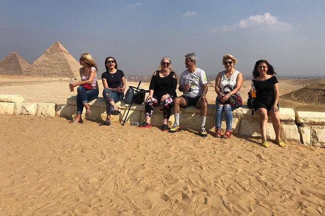 Half dayTour Pyramids of Giza Sphinx including Camel ride - Getting There Smoothly With Pickup and a Mobile Ticket