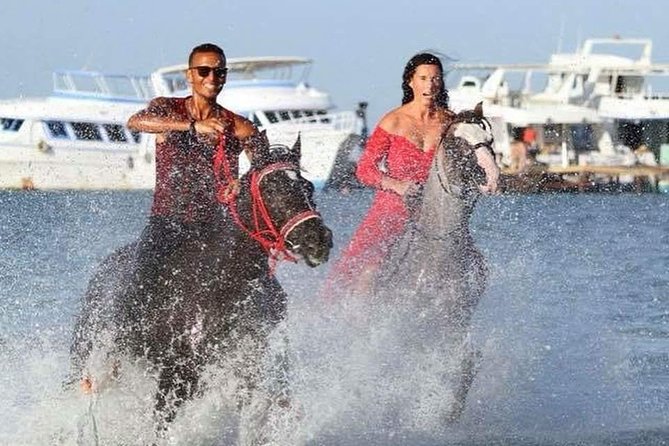 Horse Riding Tour Two Hours Sun & Sea With Transfer - Hurghada - How the 3-Hour Experience Usually Flows