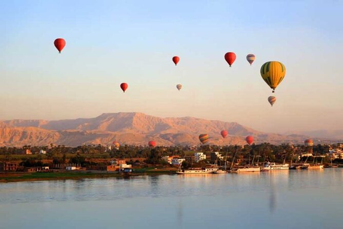 Hot air Balloon in Luxor - Taking Off Between 500 and 1,500 Feet Over Luxor
