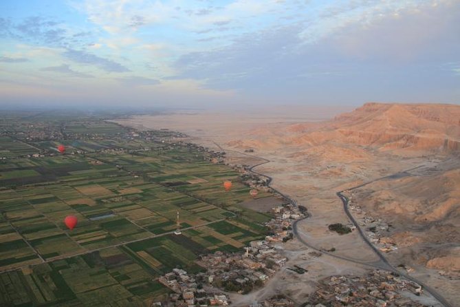 Hot Air balloon Trip in Luxor - From Above the Valley: How the Named Monuments Show Up in Real Time
