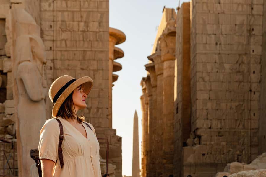 Hurghada: 2-Day Luxor Highlights & Hot Air Balloon & Hotel - Karnak Temple: Columns, Sacred Lake, and Amun’s Big World