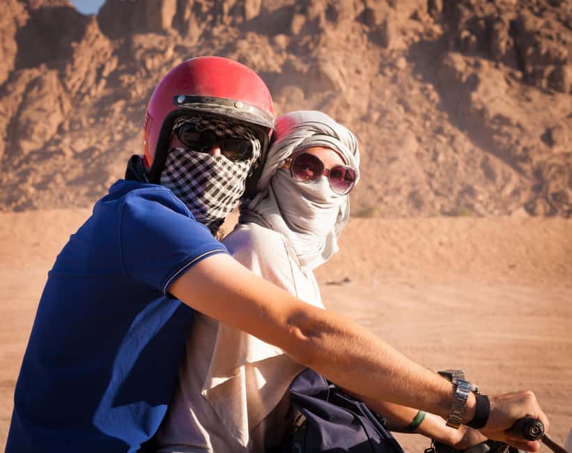 Hurghada: ATV Quad, Jeep and Buggy Safari with BBQ Dinner - Bedouin Camp: Herbal Tea, Bedouin Bread, and a Short Camel Ride