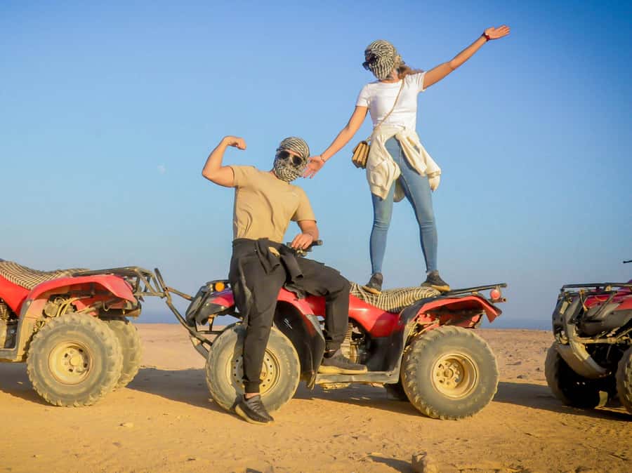 Hurghada: ATV Safari Tour with Camel Ride - Quad and horse combo for a different kind of desert pacing