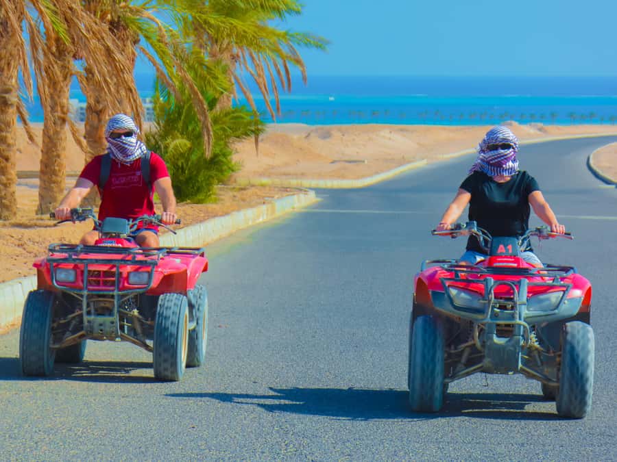Hurghada: ATV Safari Tour with Camel Ride - Photo stops, desert silence, and the reality of time on the ATV