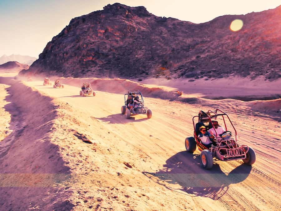 Hurghada: ATV Tour with Camel Ride, Dinner Show & Stargazing - At the Quad Base: Safety Gear, Disclaimer, and a Short Test Ride