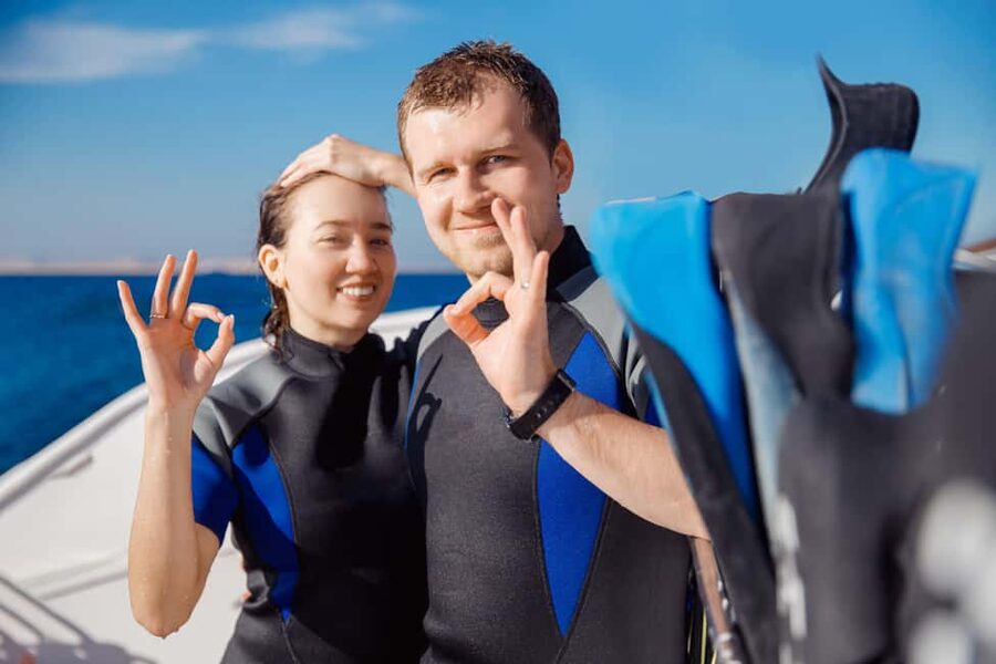 Hurghada: Beginners Scuba Diving Full-Day Boat Trip & Lunch - Two Reef Spots Plus Two Snorkeling Stops: More Chances to See Fish
