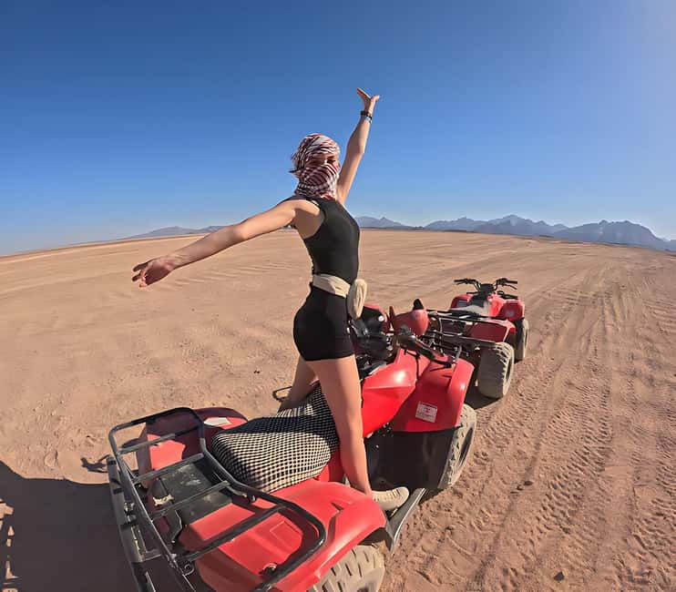 Hurghada: Desert Quad Bike and Buggy Adventure with Transfer - The BBQ Dinner and Oriental Shows: What You Actually Get