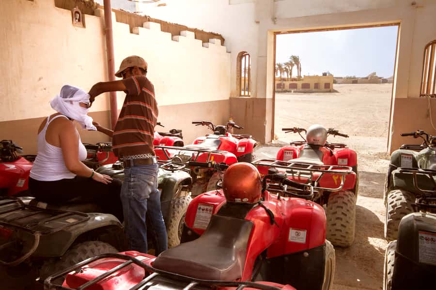 Hurghada: Desert Quad Bike Camel Ride with Optional GoPro - Camel ride: included minutes for photos, with an upgrade option